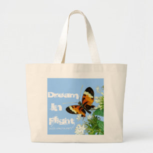 Bolsa Tote Grande Borboleta (sonho em vôo)