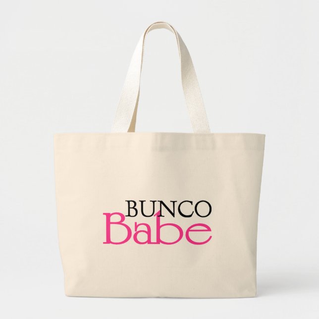 Bolsa Tote Grande Borracho de Bunco (Frente)