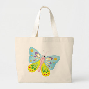BOLSA TOTE GRANDE BOTÃO COLORIDO