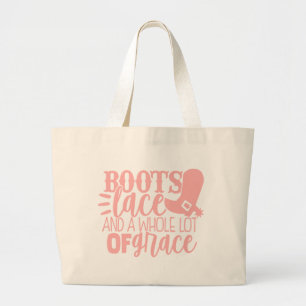 Bolsa Tote Grande Botas de Cowboy Line Dancing Vaqueira Ocidental Sa