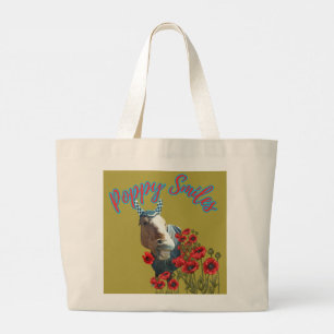 Bolsa Tote Grande botas voadoras não farão seu bobo de mosca