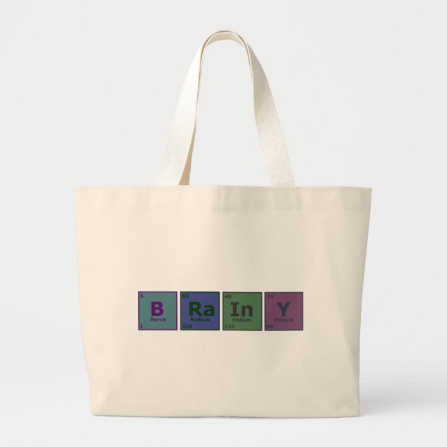 Bolsa Tote Grande Brainy (Frente)