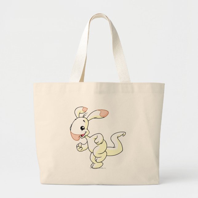 Bolsa Tote Grande Branco de Blumaroo (Frente)