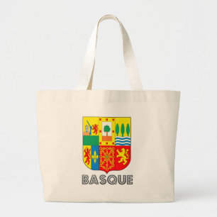Bolsa Tote Grande Brasão Basque