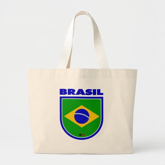 Bolsa Tote Grande Brasil (Brasil) (Frente)