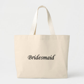 Bolsa Tote Grande Bridesmaid Black w Cinza