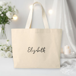 Bolsa Tote Grande Bridesmaid gift tote bag, Bridesmaid canvas bag
