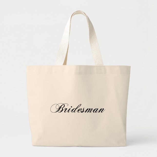 Bolsa Tote Grande Bridesman (Frente)
