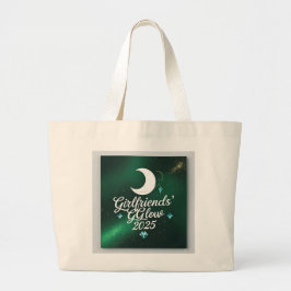 Bolsa Tote Grande Brilho de Cristal