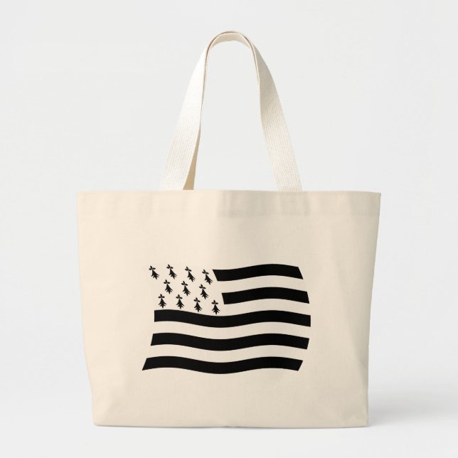 Bolsa Tote Grande Brittany Flag Tote Bag (Frente)