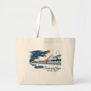 Bolsa Tote Grande Buenos Aires, Argentina Arquitetura viagem cidade