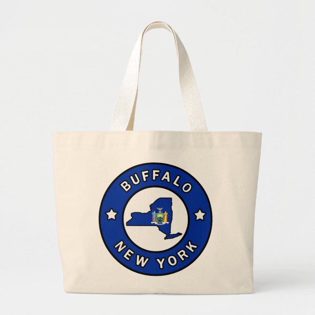 Bolsa Tote Grande Buffalo Nova York (Frente)