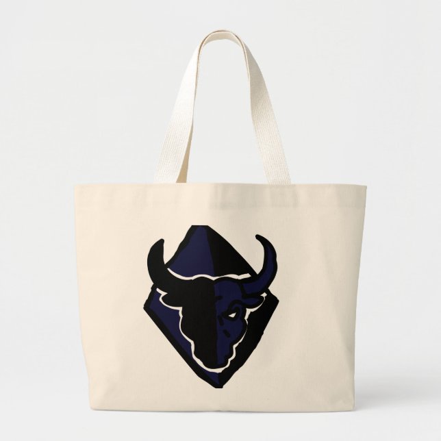 Bolsa Tote Grande Bull Zodiac Character Tote – Steady Earth Energy (Frente)