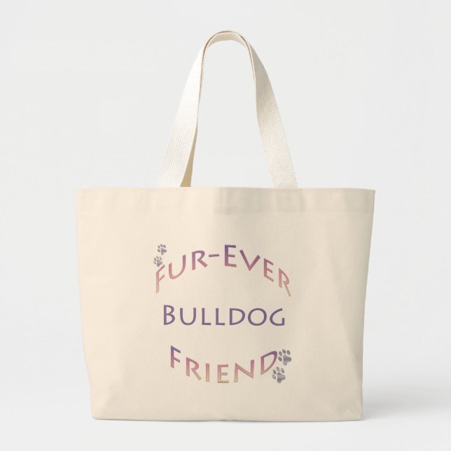 Bolsa Tote Grande Bulldog Fuer (Frente)