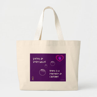 Bolsa Tote Grande Bulle de Sortez de votre do saco