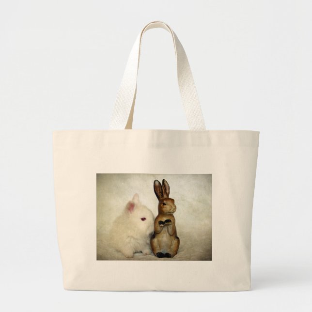 Bolsa Tote Grande Bunnies (Frente)