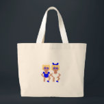 Bolsa Tote Grande bunny ears hanukkah<br><div class="desc">"bunny ears emoji",  "showgirl emoji",  "twin emoji",  "twins emoji",  hanukkah,  chanukah,  hanukah,  hanukka,  "estrela do david",  hannukah,  emoji,  canukah,  chanukka,  "christmas feios",  "blonde emoji",  d emoji" jedesejo,  feriados,  xmas,  "azul branco",  passover purin "rosh hoshanah"</div>