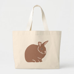 Bolsa Tote Grande Bunny Rabbit