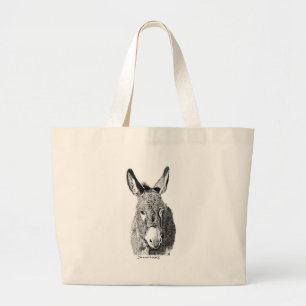 Bolsa Tote Grande Burro selvagem