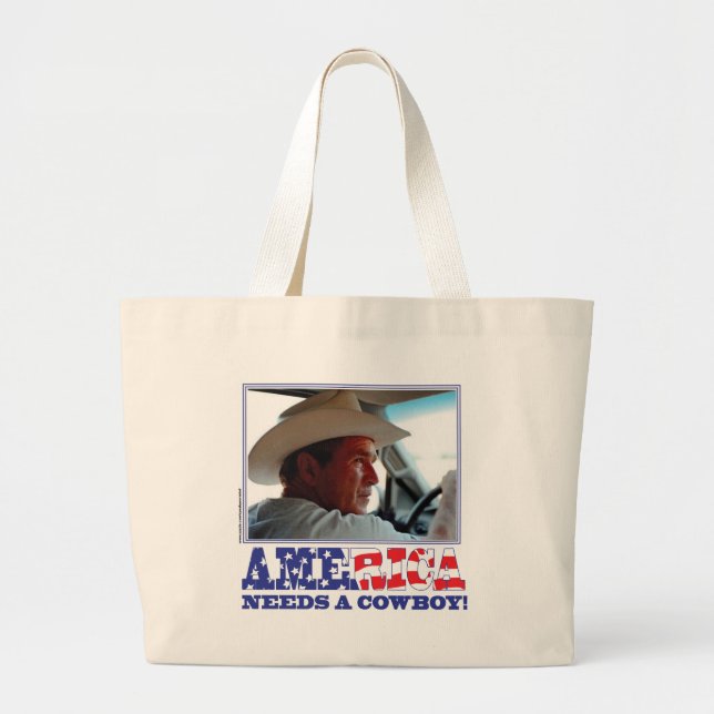 Bolsa Tote Grande BushAMERICA (Frente)