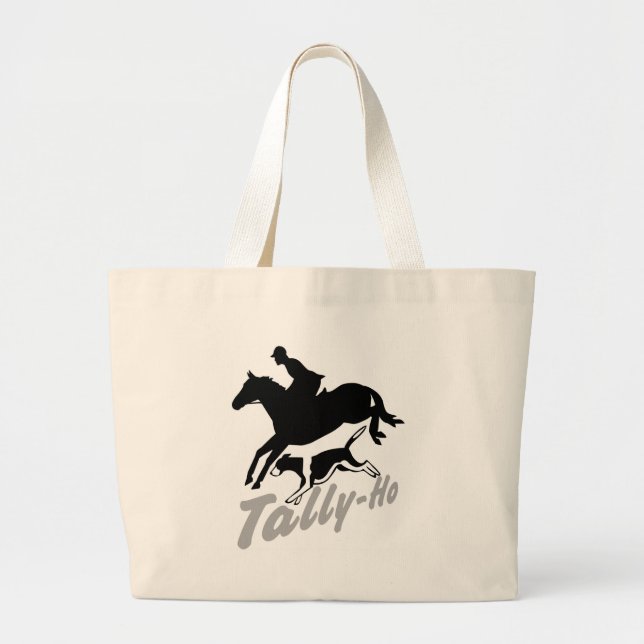Bolsa Tote Grande Caça de Fox Registro-Ho (Frente)