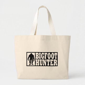 Bolsa Tote Grande Caçador de Bigfoot - encontrando Bigfoot