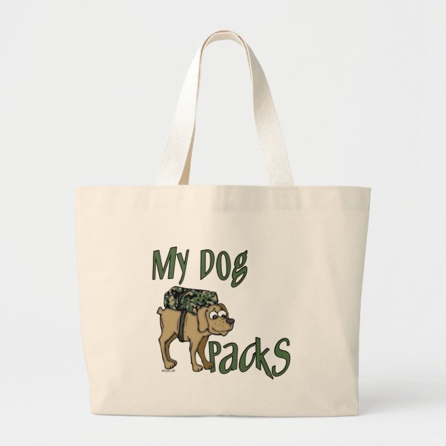 Bolsa Tote Grande Cachorro (Frente)