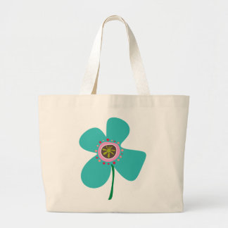 Bolsa Tote Grande Cachorro Quimológico Pop de Verão Aqua Azul-Margar