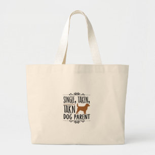 Bolsa Tote Grande Cachorro Sobre Tudo