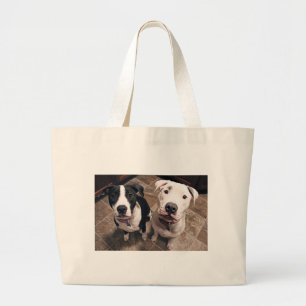 Bolsa Tote Grande cachorros-do-mato adoráveis