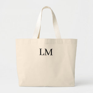 Bolsa Tote Grande Cadeia personalizada Saco de tote de canvas
