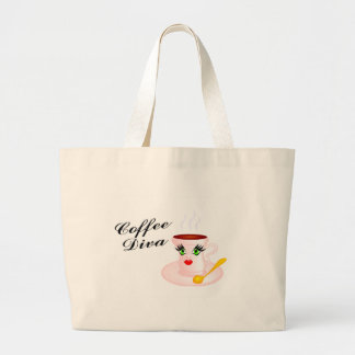 Bolsa Tote Grande Café Diva