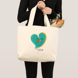 Bolsa Tote Grande Café LoverS muackS-Latte