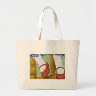 Bolsa Tote Grande Calçados vermelhos pequenos