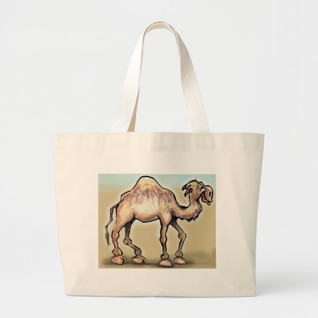 Bolsa Tote Grande Camel (Frente)