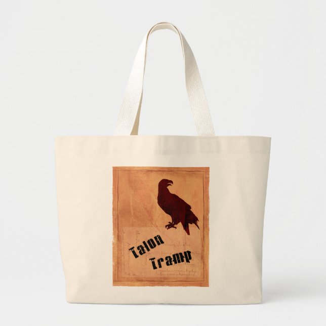 Bolsa Tote Grande Caminhada da garra (Frente)