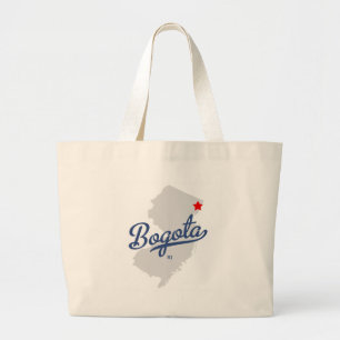 Bolsa Tote Grande Camisa de Bogotá New-jersey NJ