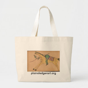 Bolsa Tote Grande Camisa do osso de Walter: Guerreiro #1