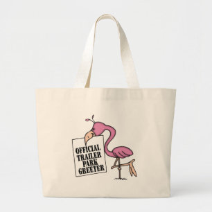 Bolsa Tote Grande Camisa engraçada do parque de caravanas
