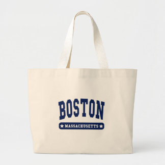 Bolsa Tote Grande Camisas do Estilo da Universidade de Boston Massac