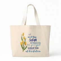 Camiseta Na Próxima Vez que Satanás te Lembra 