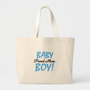 Bolsa Tote Grande Camisetas e presentes para bebês da mãe orgulhosa