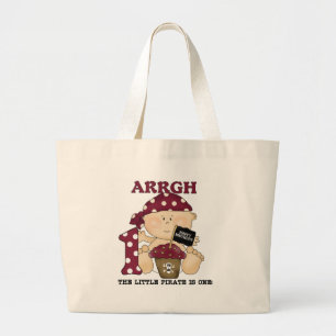 Bolsa Tote Grande Camisetas e presentes para primeiros aniversarios