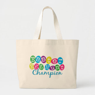 Bolsa Tote Grande Campeão da caça do ovo da páscoa