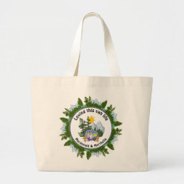 Bolsa Tote Grande Camper Personalizado Van Life CARAVAN