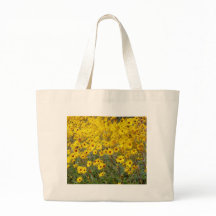 Campo De Flores Amarelas Vibrantes