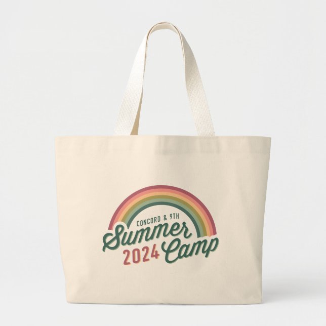 Bolsa Tote Grande Campo de Verão C9 de 2024 - Grande Saco de Tota -  (Frente)