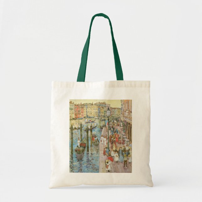 Bolsa Tote Grande Canal, Veneza por Maurice Prendergast (Frente)