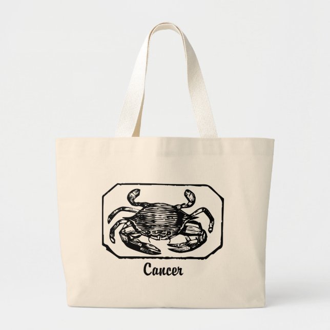 Bolsa Tote Grande Cancer (Frente)