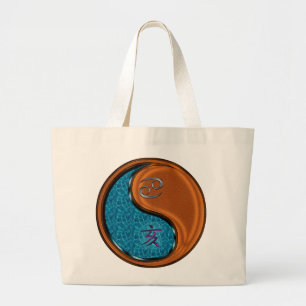 Bolsa Tote Grande Cancer e Madeira Boar
